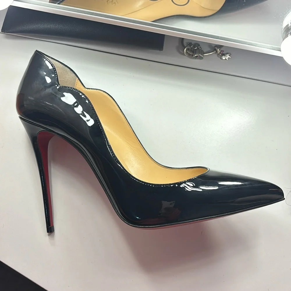 Christian Louboutin Hot chick/ patent/ Black - Picture 1 of 3